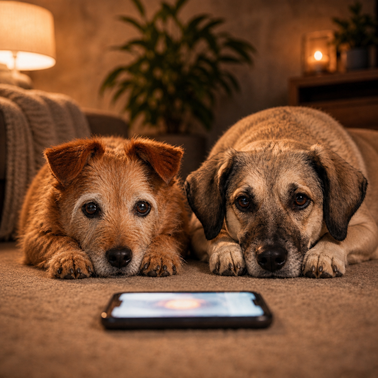 Ryska und Misha – zwei Hunde
